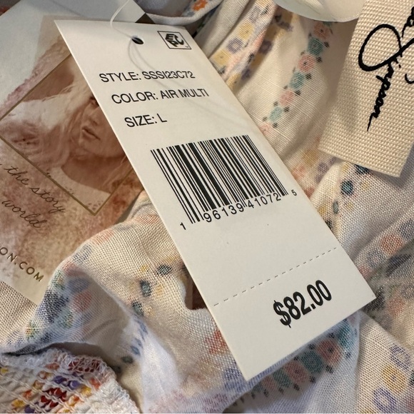 Jessica Simpson romper -Swim cover up size L New (b2 - Picture 11 of 15